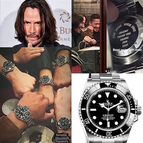 keanu reeves buys rolexes|keanu reeves john wick.